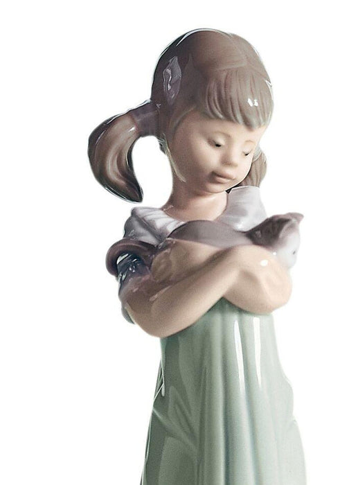 Lladro Don't Forget Me Girl Figurine