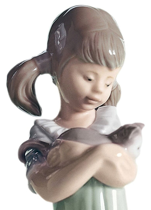 Lladro Don't Forget Me Girl Figurine