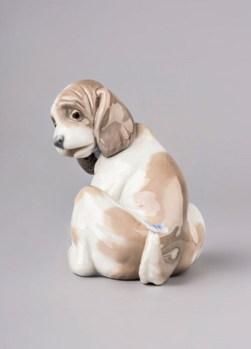 Lladro Gentle Surprise Dog Figurine — Grayson Living