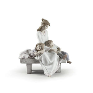 Lladro An Afternoon Nap Mother Figurine