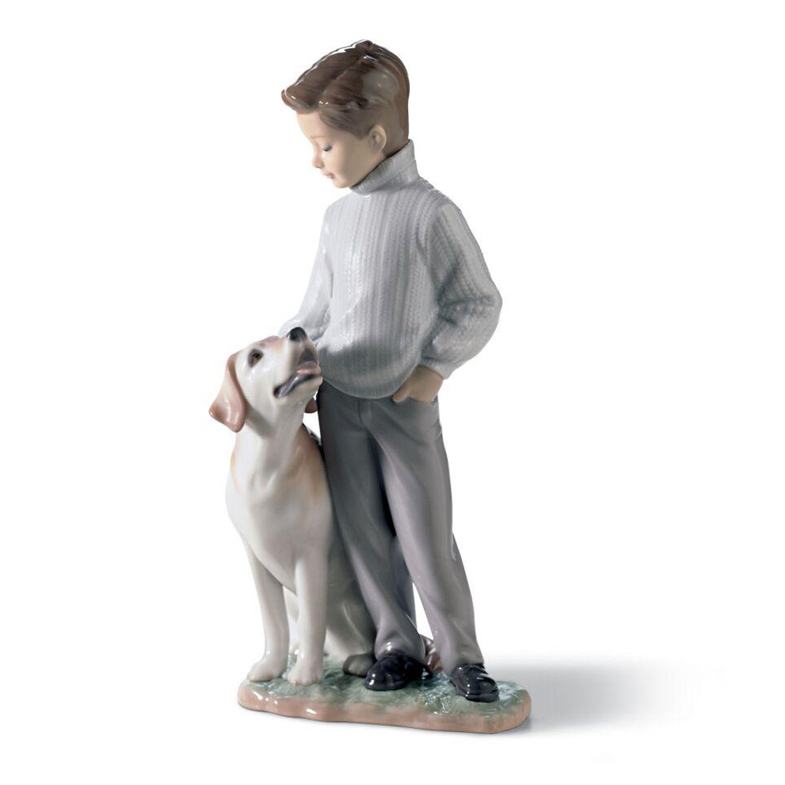 Lladro My Loyal Friend Dog Figurine