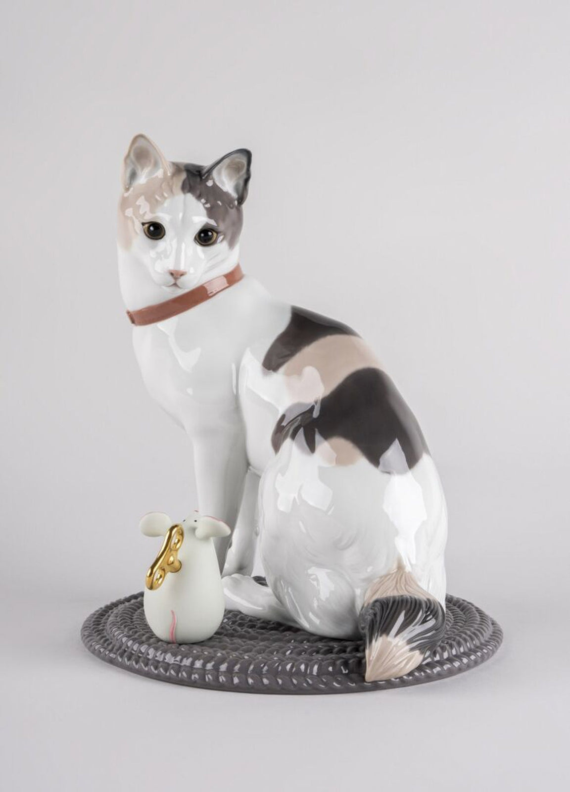 Lladro Cat & Mouse game