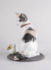 Lladro Cat & Mouse game