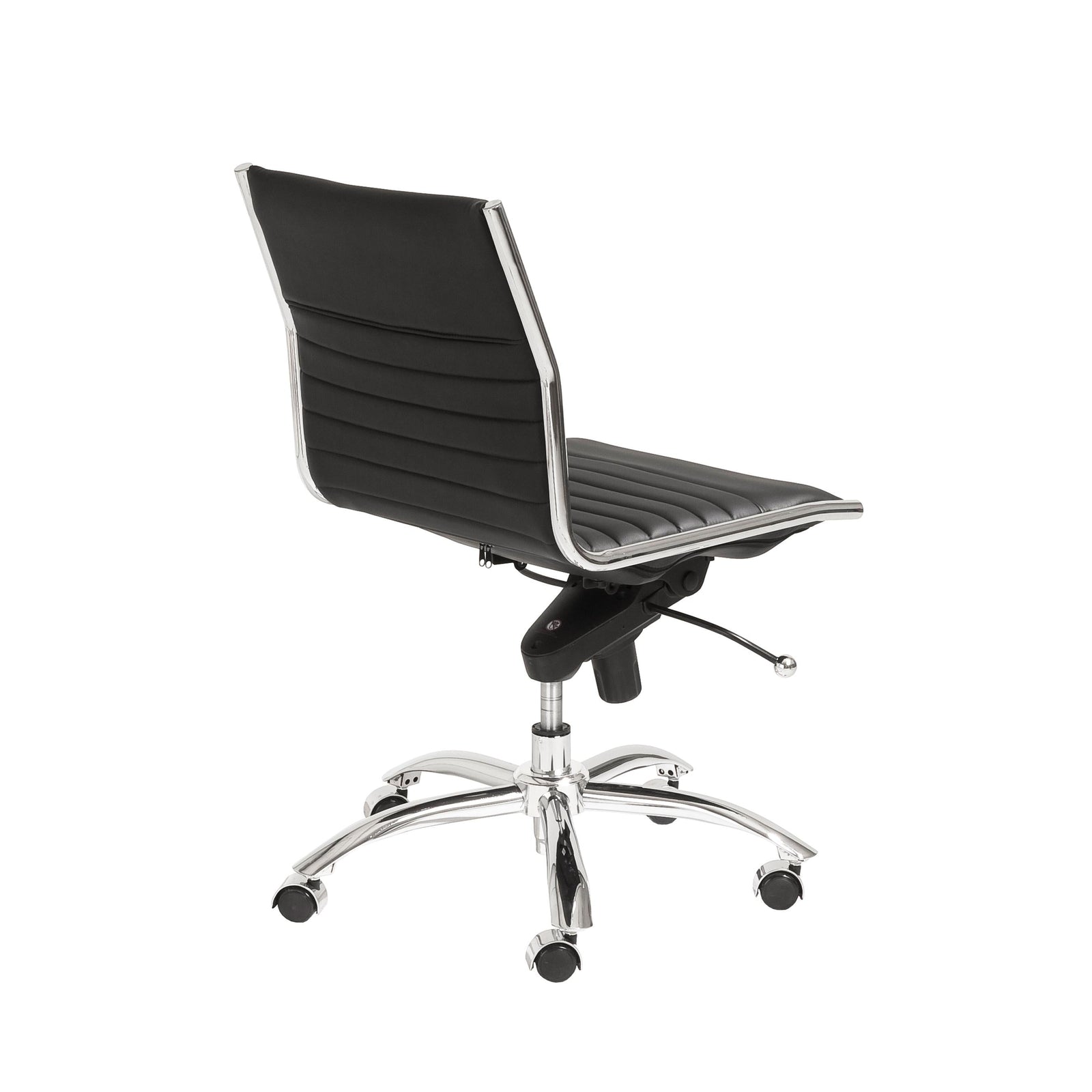 Euro Style Dirk Armless Low Back Office Chair