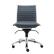 Euro Style Dirk Armless Low Back Office Chair