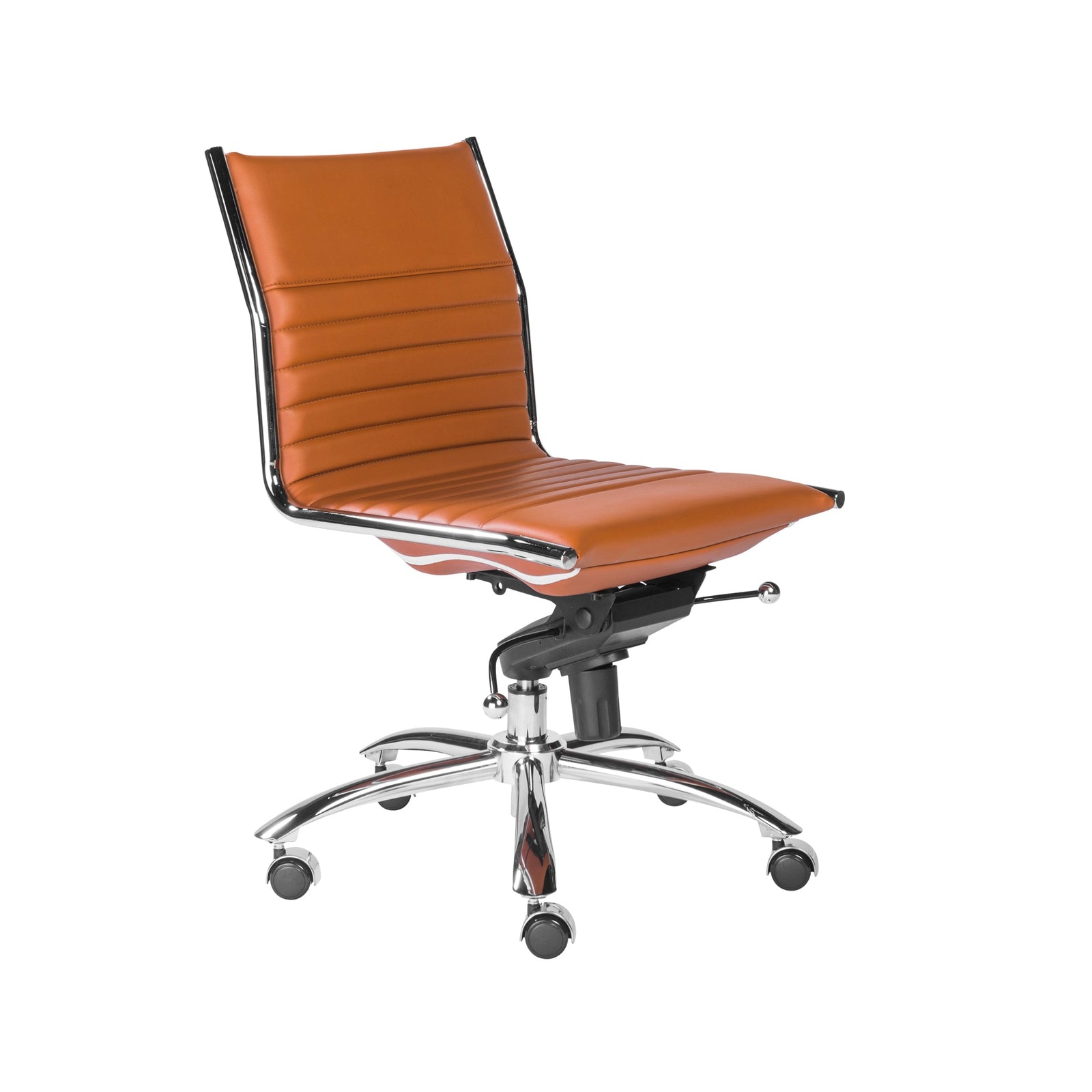 Euro Style Dirk Armless Low Back Office Chair