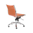 Euro Style Dirk Armless Low Back Office Chair