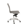 Euro Style Dirk Armless Low Back Office Chair