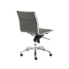 Euro Style Dirk Armless Low Back Office Chair