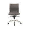 Euro Style Dirk Armless Low Back Office Chair