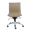 Euro Style Dirk Armless Low Back Office Chair