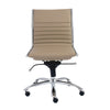 Euro Style Dirk Armless Low Back Office Chair