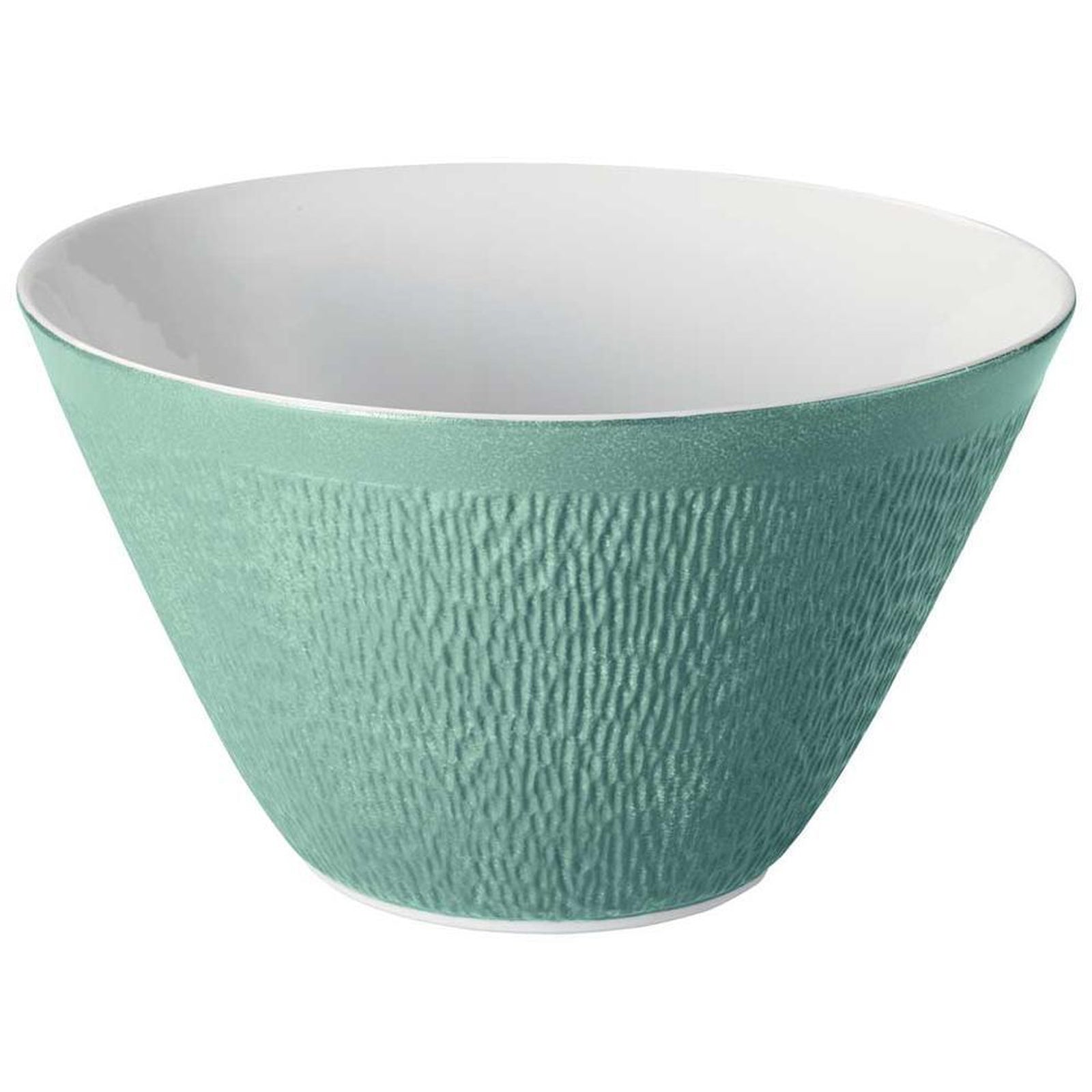 Raynaud Mineral Irise Turquoise Cone Shaped Salad Bowl