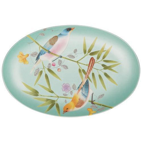 Raynaud Paradis Turquoise Pickle Dish