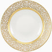 Raynaud Tolede Or/Gold White Deep Chop Plate