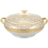 Raynaud Tolede Or/Gold White Soup Tureen