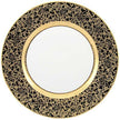 Raynaud Tolede Or/Gold Black American Dinner Plate