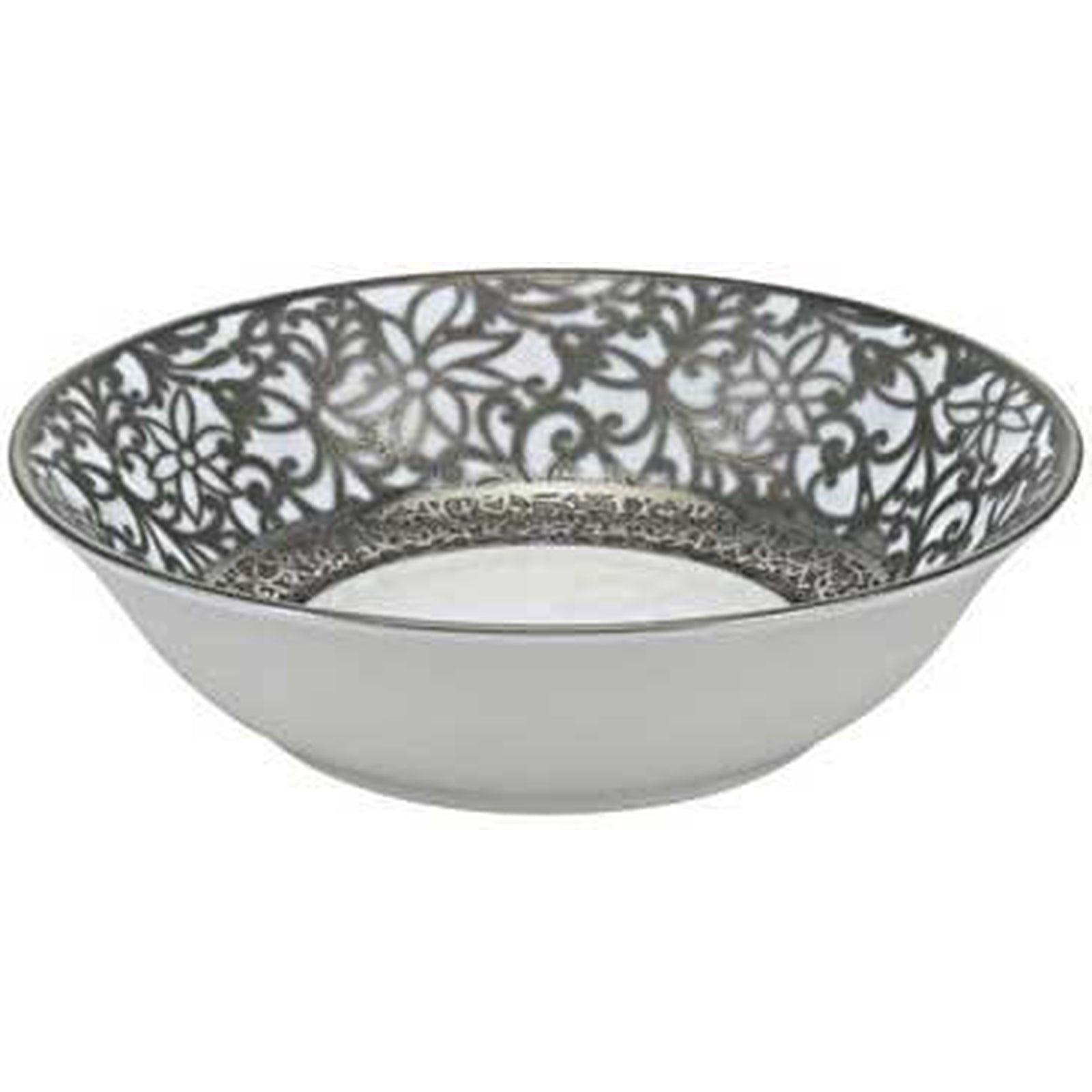 Raynaud Tolede Platinum White Cream Saucer