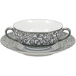 Raynaud Tolede Platinum White Cream Soup Saucer