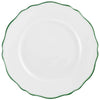 Raynaud Touraine Double Filet Vert Cake Dish With Hands