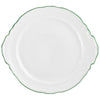 Raynaud Touraine Double Filet Vert Cake Dish With Hands