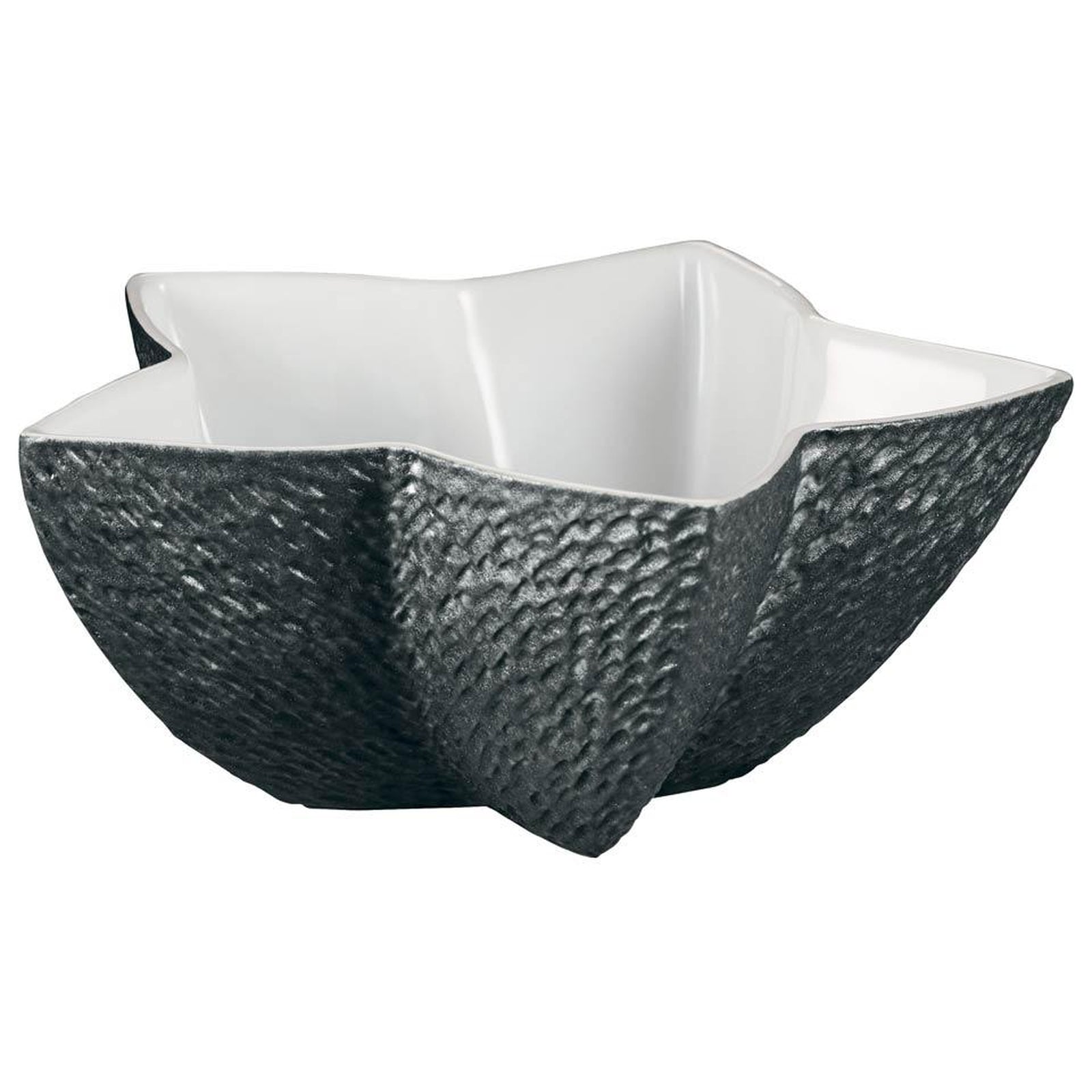 Raynaud Mineral Irise Black Star Sugar Bowl