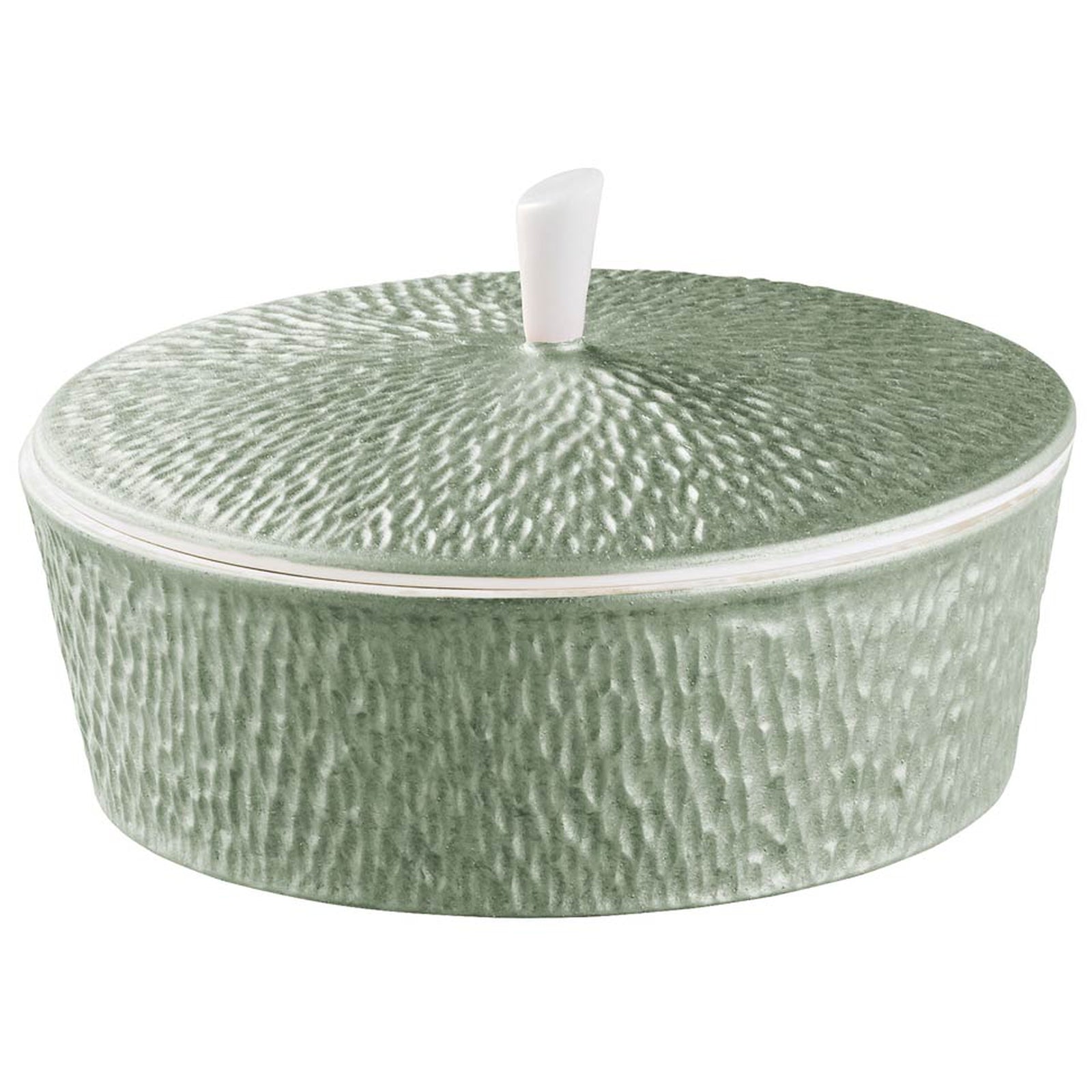 Raynaud Mineral Irise Celadon Covered Sugar Bowl