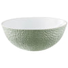 Raynaud Mineral Irise Celadon Calabash Shaped Salad Bowl