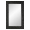 Uttermost Everest Satin Black Mirror