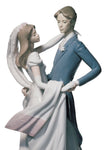 Lladro I Love You Truly Couple Figurine