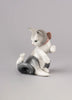 Lladro Cat and Mouse Figurine