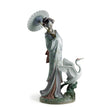 Lladro Japanese Portrait Woman Figurine