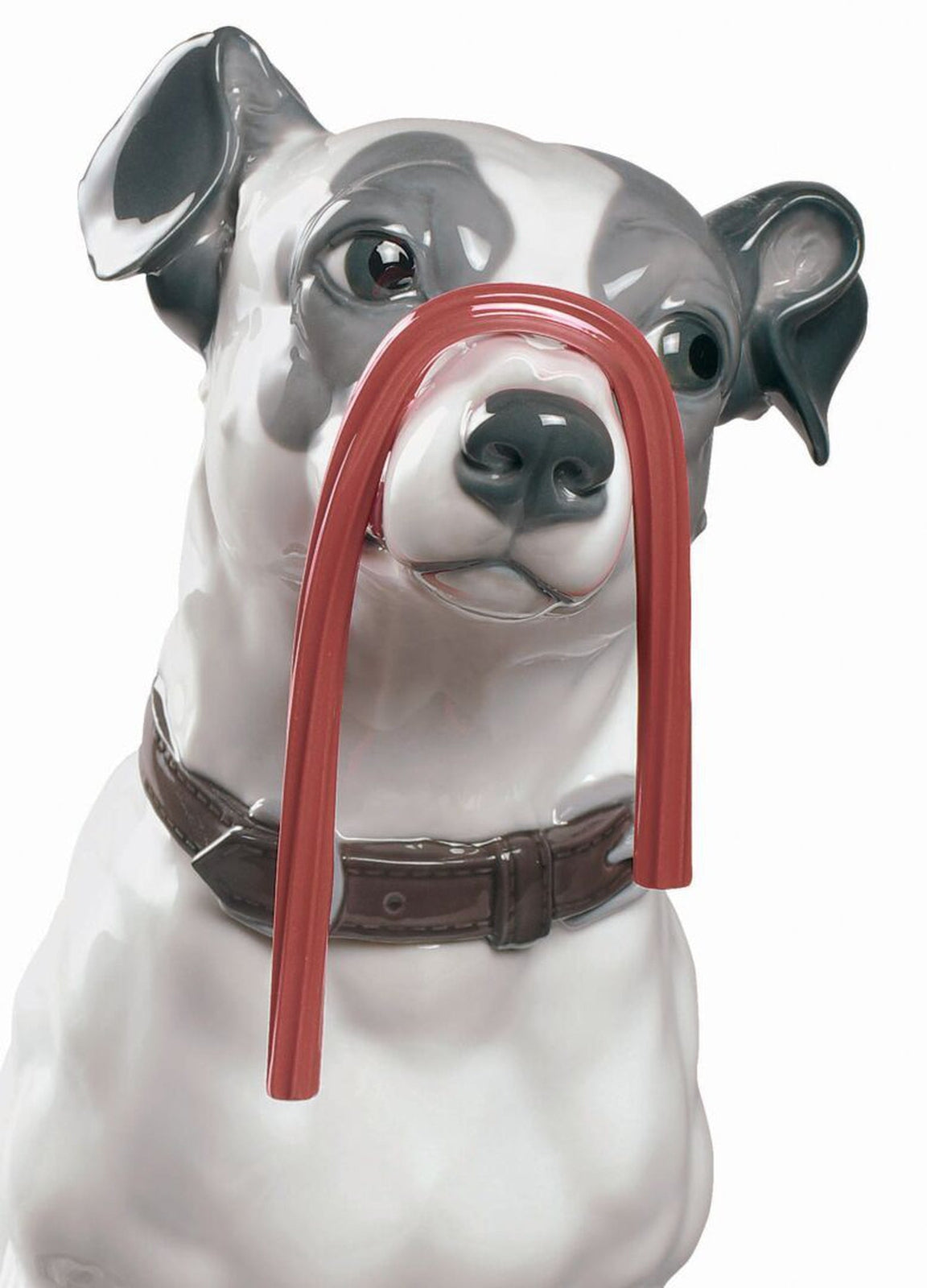 Lladro Jack Russell with Licorice Dog Figurine