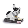 Lladro French Bulldog with Macarons Dog Figurine