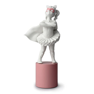 Lladro I'm a Superheroine Girl Figurine