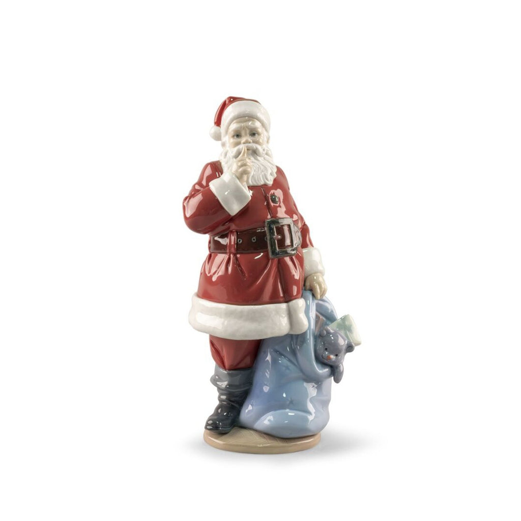 Lladro Santa Is Here Figurine — Grayson Living