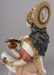 Lladro Goddess Saraswati Figurine