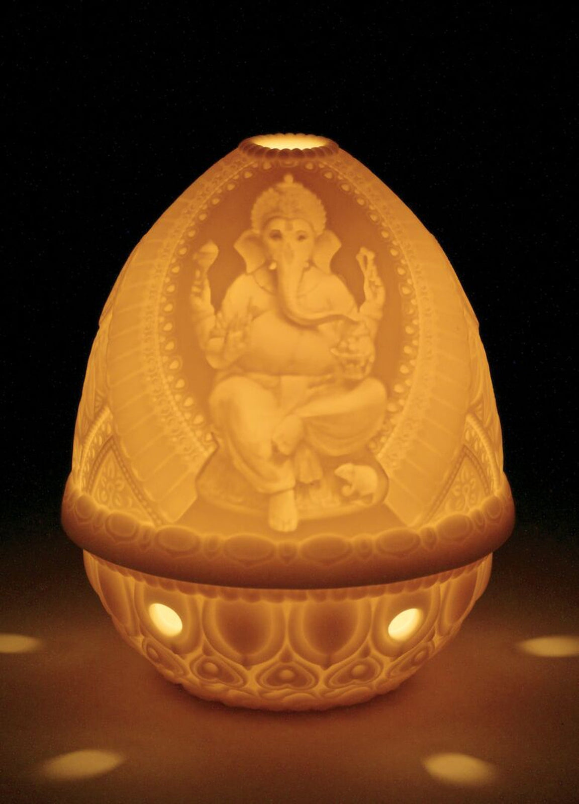 Lladro Lord Ganesha Lithophane