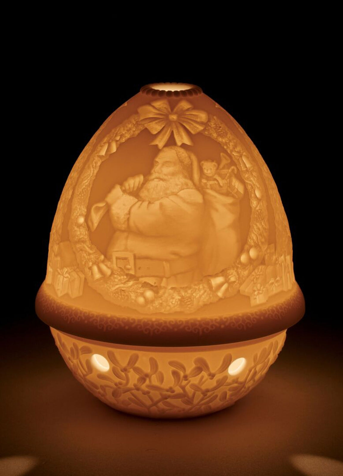 Lladro Santa Claus Lithophane