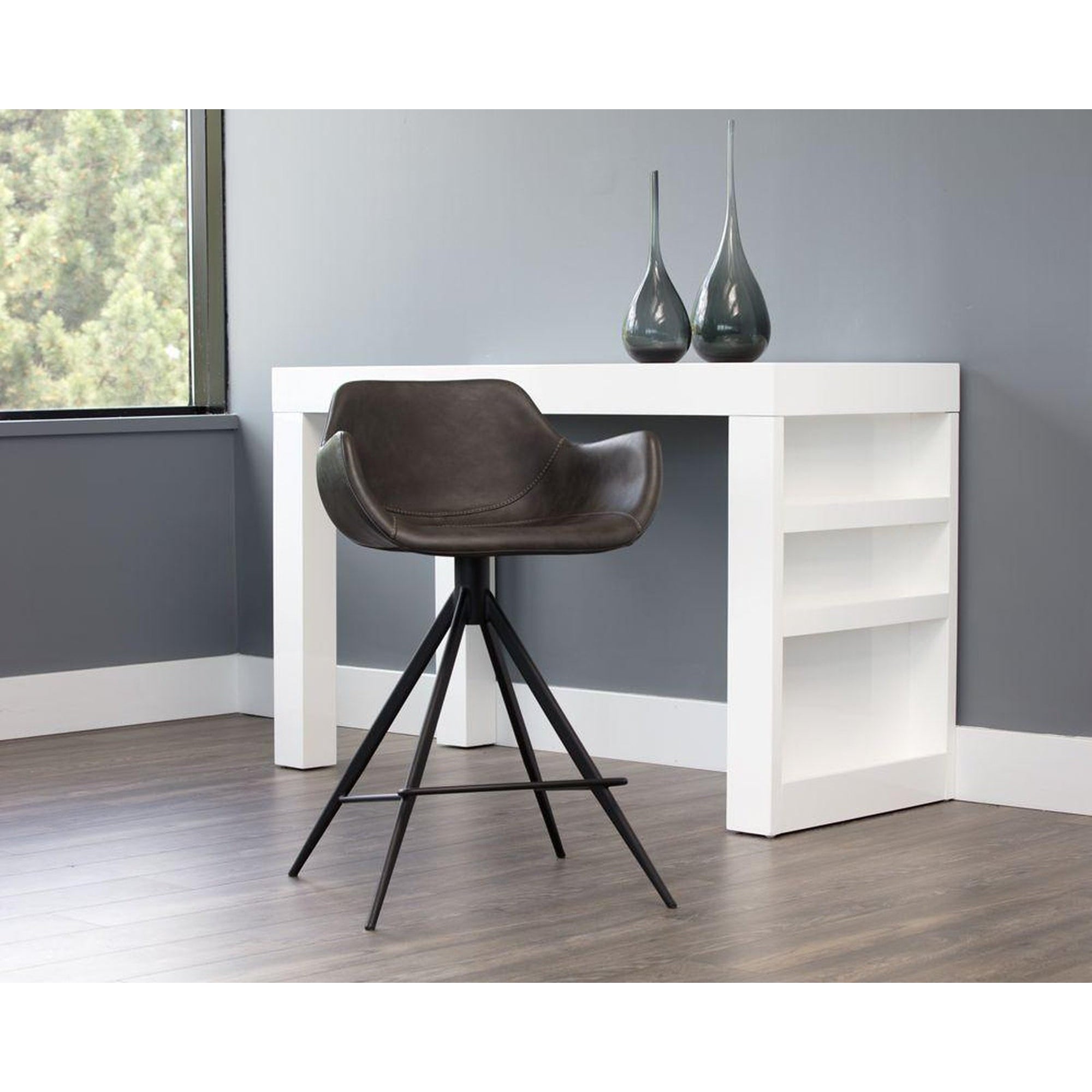 Sunpan Owen Swivel Counter Stool