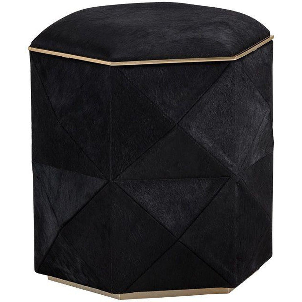 Sunpan Ashanti Storage Ottoman Small