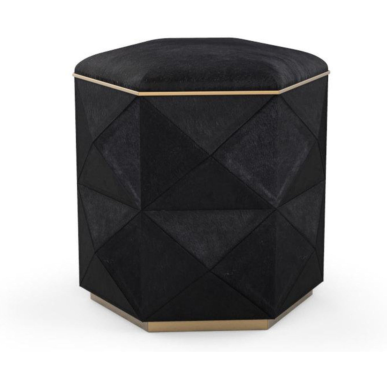 Sunpan Ashanti Storage Ottoman Small