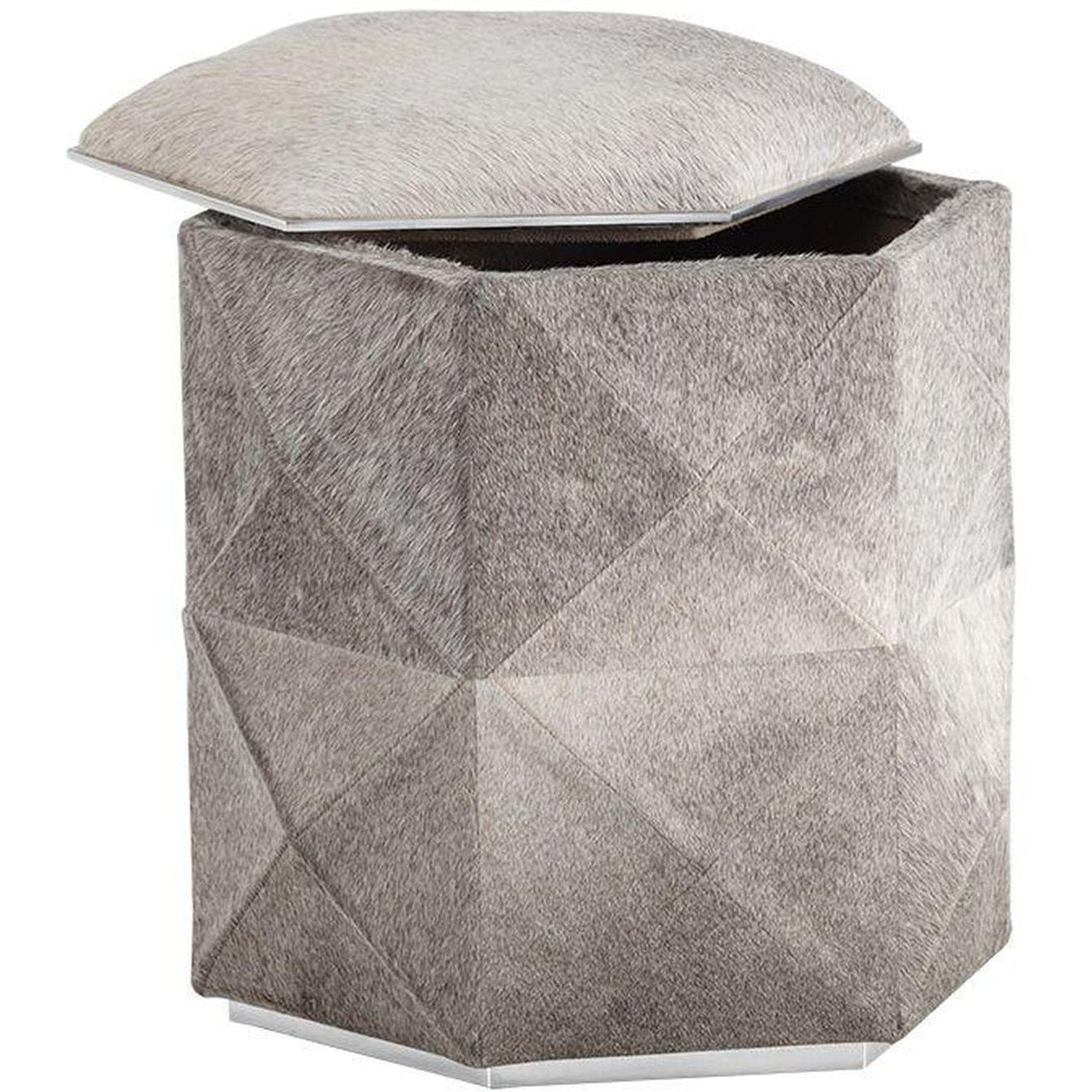 Sunpan Ashanti Storage Ottoman Small