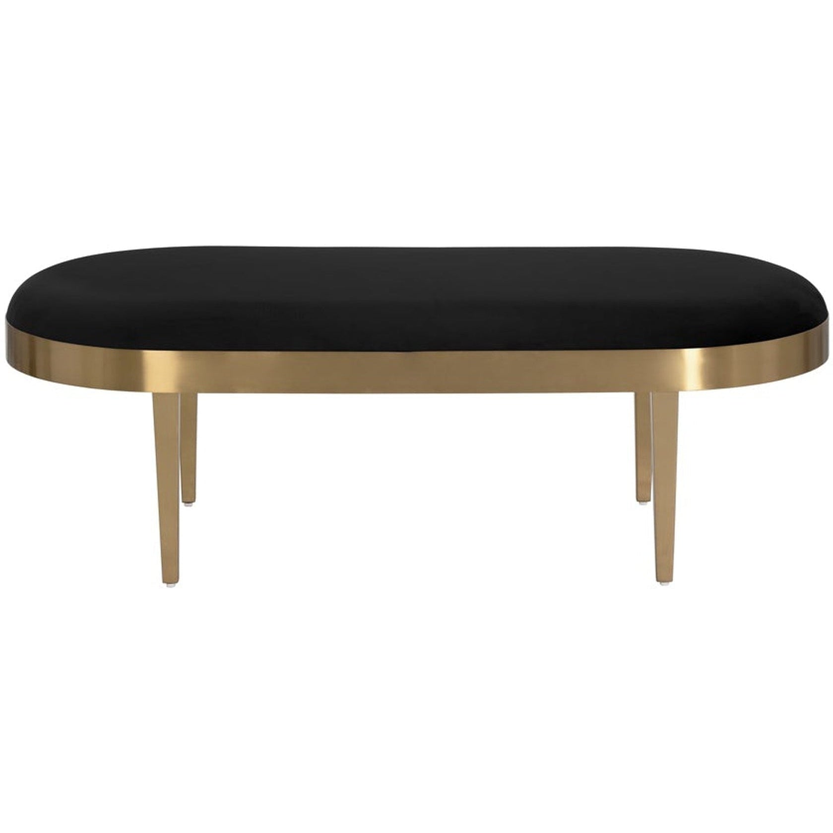 Sunpan Jolie Bench - Black Sky