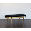 Sunpan Jolie Bench - Black Sky