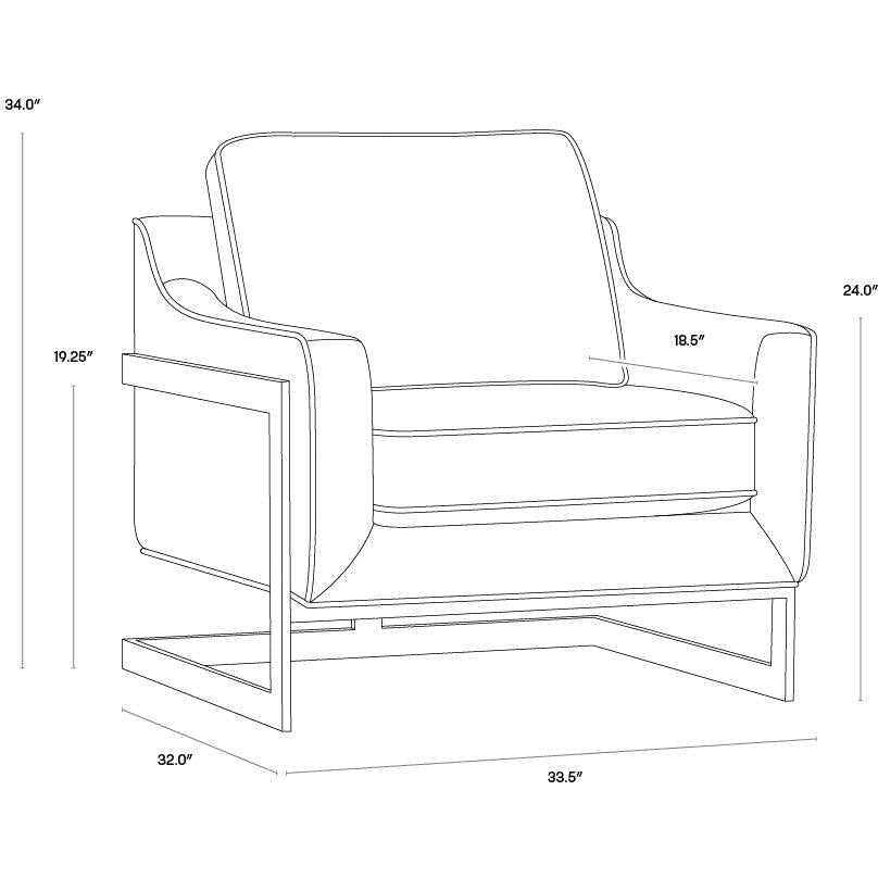 Sunpan Kalmin Armchair