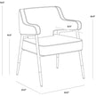 Sunpan Derome Armchair