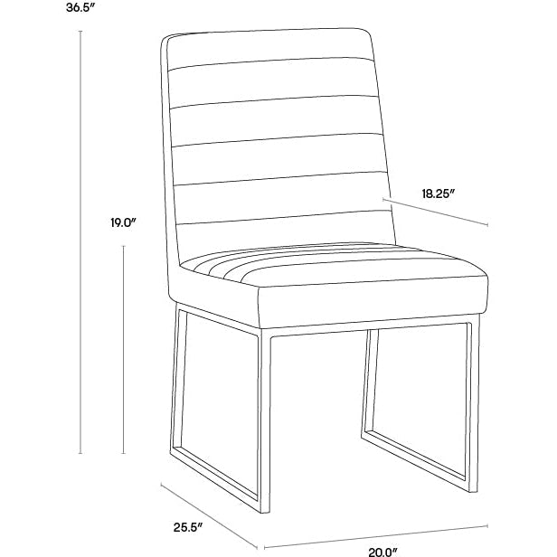 Sunpan Spyros Dining Chair - Set of 2