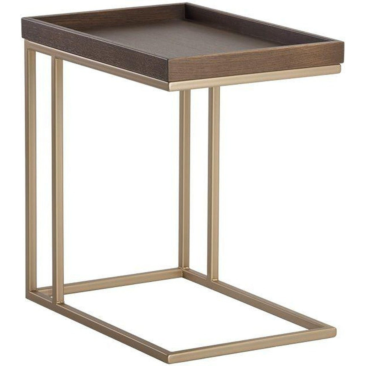 Sunpan Arden C-Shaped End Table