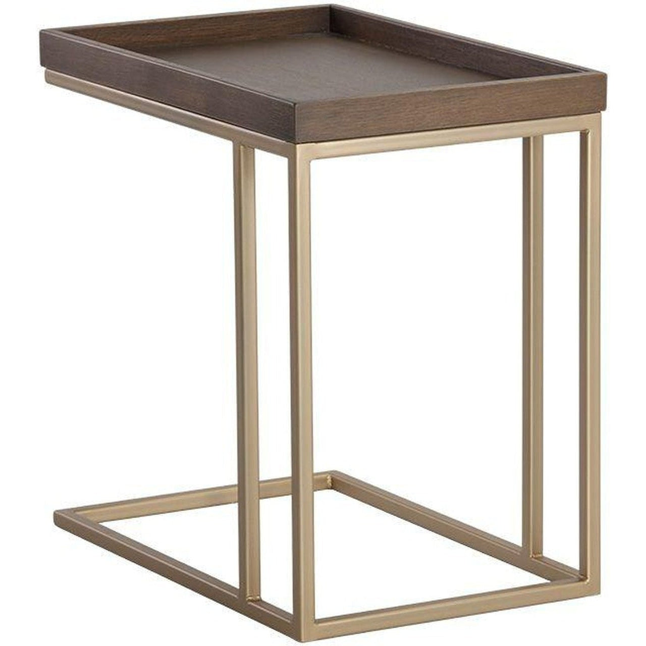 Sunpan Arden C-Shaped End Table